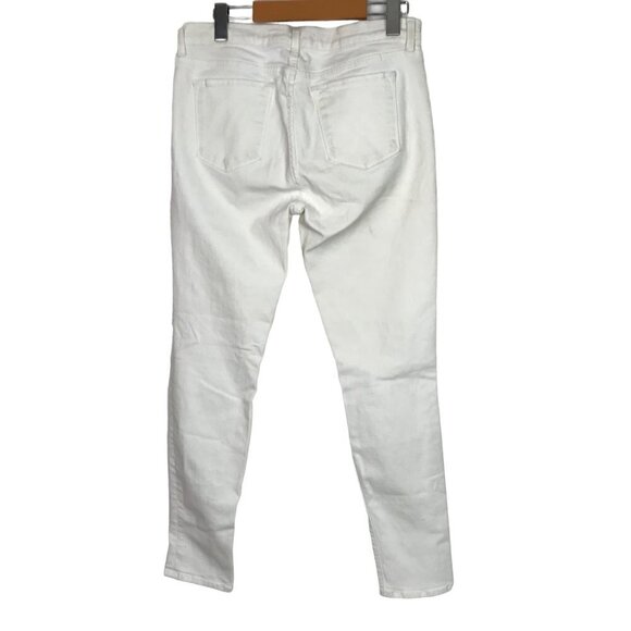 J Brand White Distressed Jeans Size 32 - Picture 6 of 9